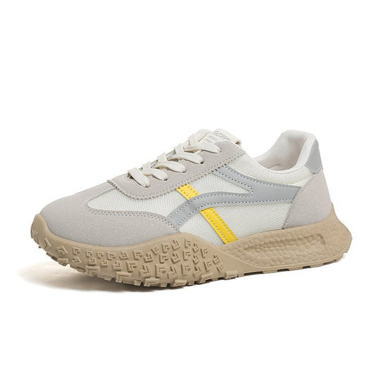 Damen Modische Lauf-Sneaker mit gepolsterter Sohle und atmungsaktivem Obermaterial R&B
