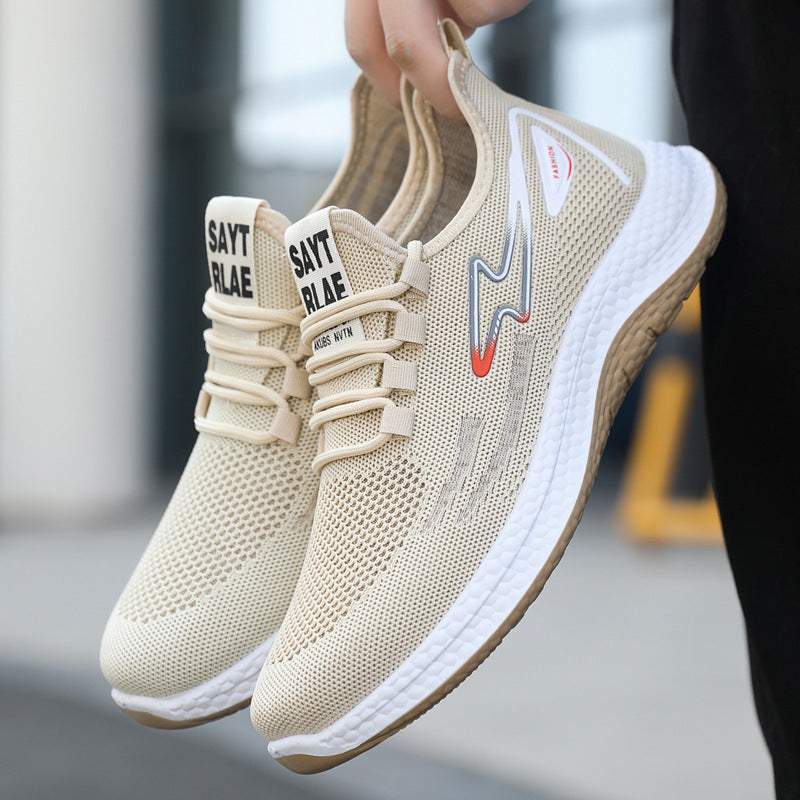 Damen Sportliche Laufschuhe mit atmungsaktivem Mesh-Obermaterial und flexibler Sohle R&B