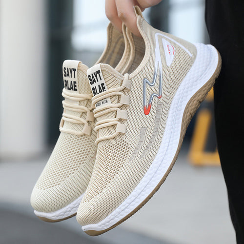 Damen Sportliche Laufschuhe mit atmungsaktivem Mesh-Obermaterial und flexibler Sohle R&B