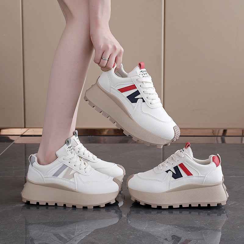 Damen Chunky Sneakers mit rutschfester Sohle und komfortablem Dämpfungssystem R&B