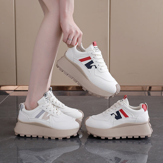 Damen Chunky Sneakers mit rutschfester Sohle und komfortablem Dämpfungssystem R&B
