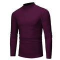 Herren turtleneck Langarmshirt R&B