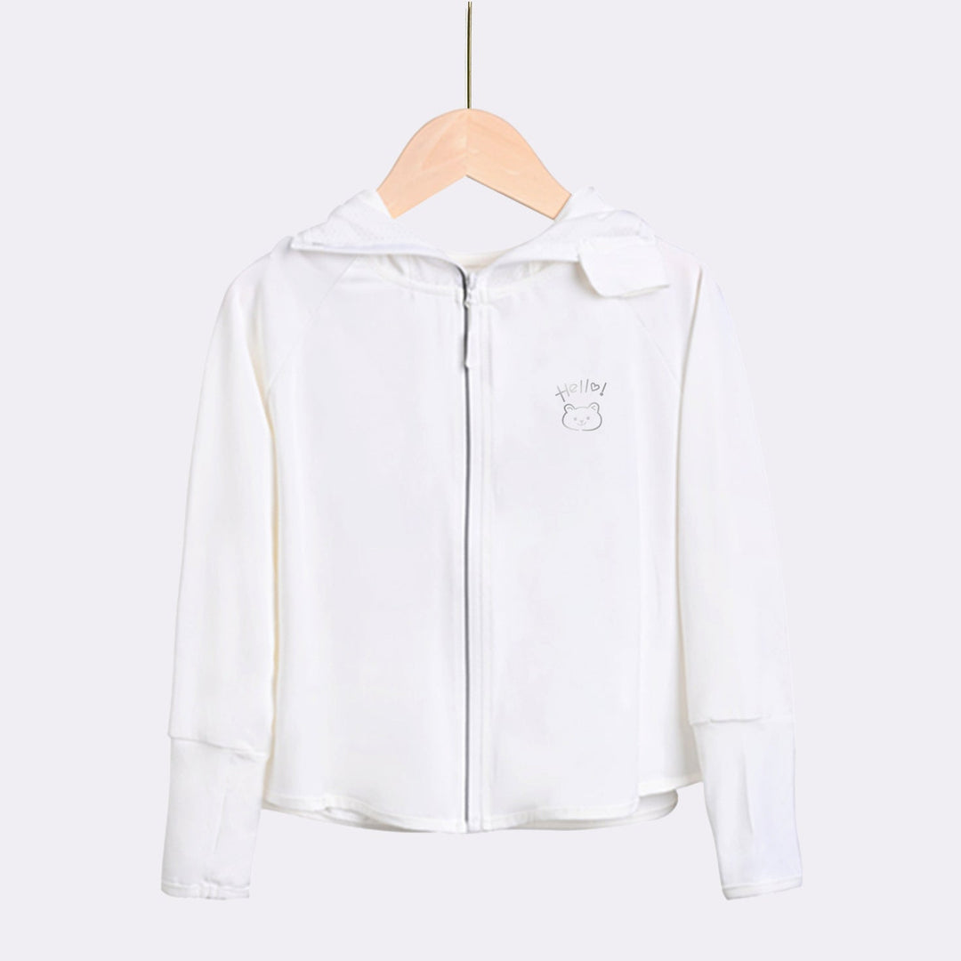 Damen Kapuzenjacke mit süßem Tiermotiv R&B