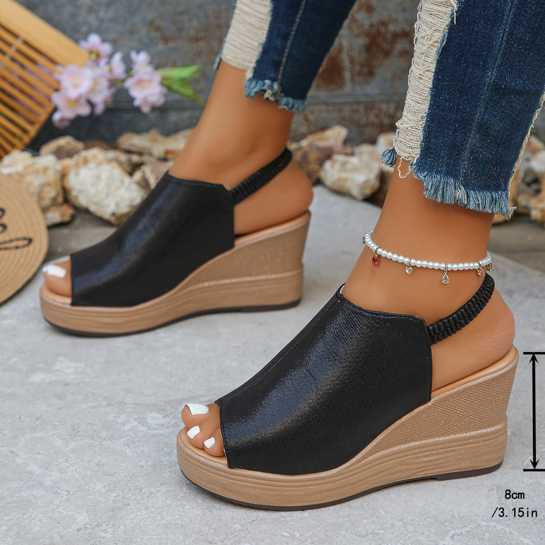 Damen Keil-Sandalen R&B