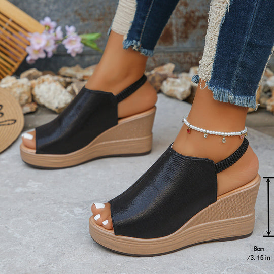 Damen Keil-Sandalen R&B