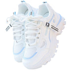 Damen Sportliche Sneakers mit atmungsaktiver Mesh-Oberfläche und stoßdämpfender Sohle R&B