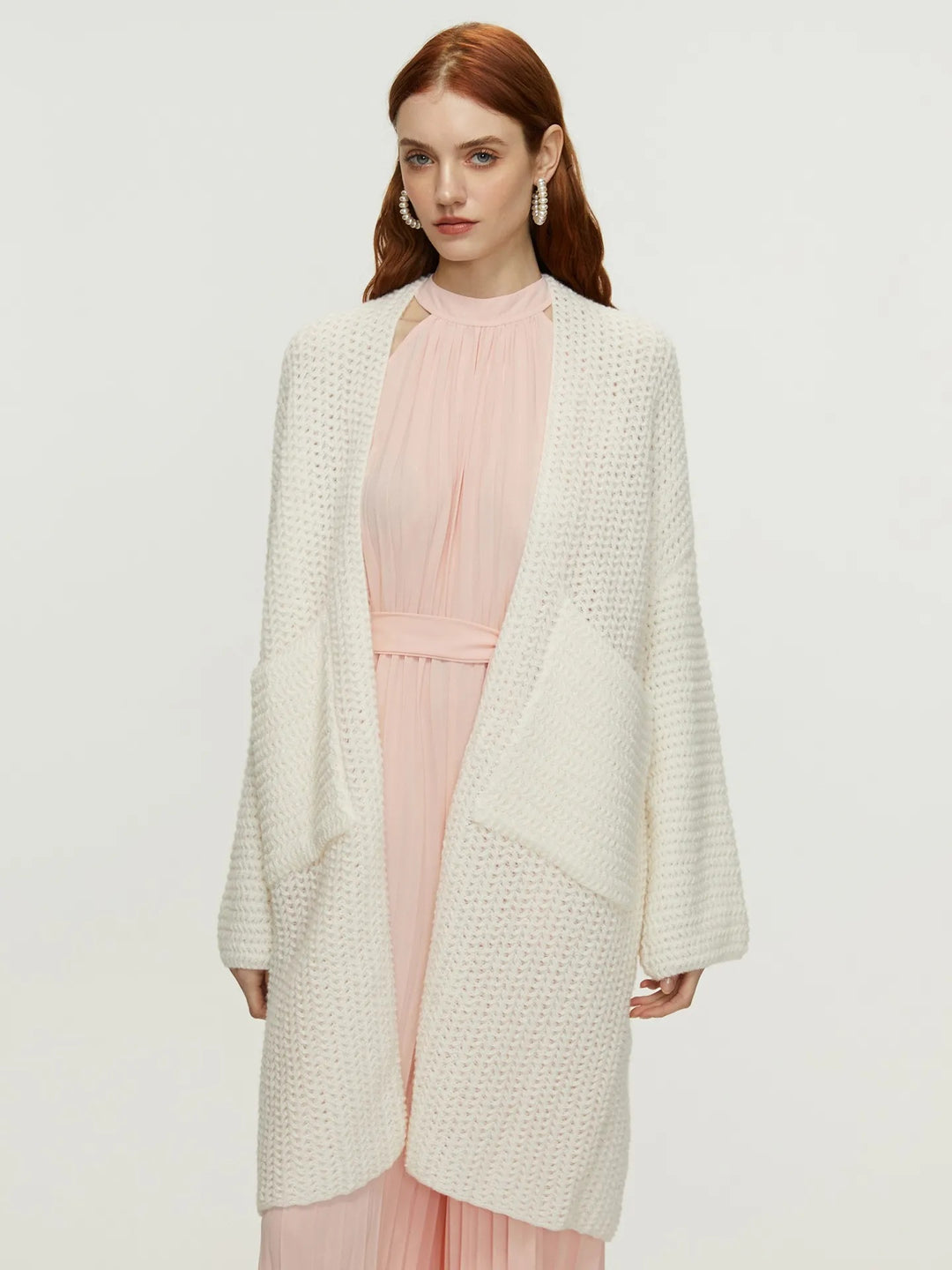 Damen Strickjacke mit Taschen R&B