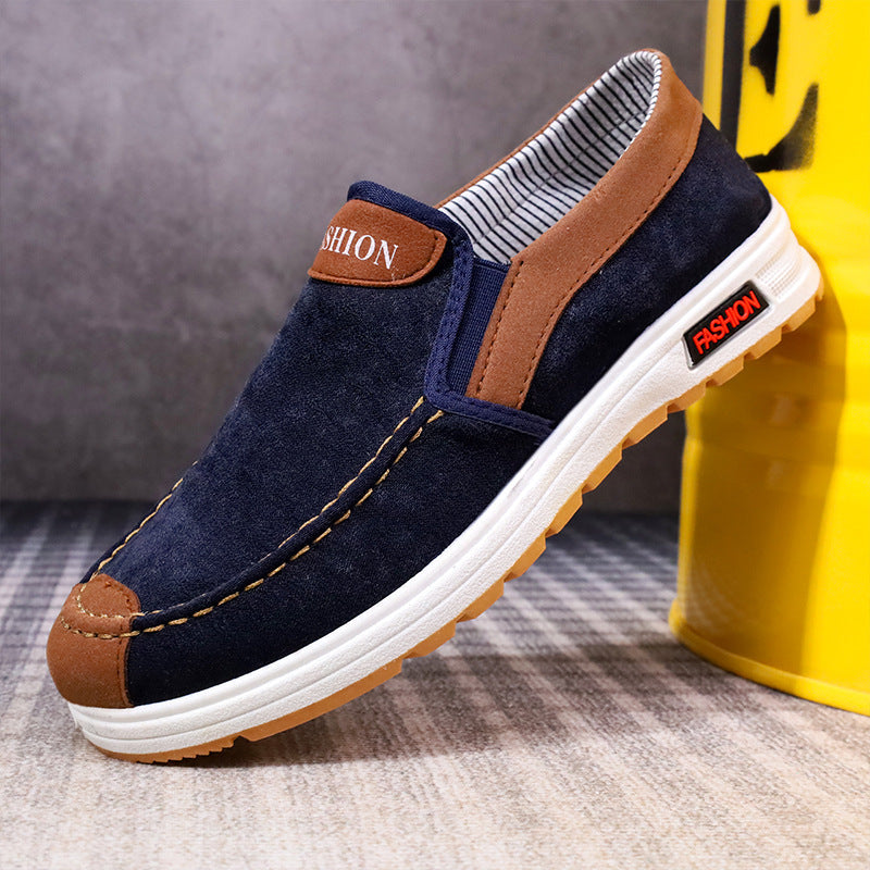 Damen modische Slipper mit rutschfester Sohle und elastischem Einsatz R&B