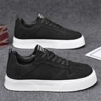 Damen modische Sneakers aus hochwertigem Wildleder mit atmungsaktivem Innenfutter R&B