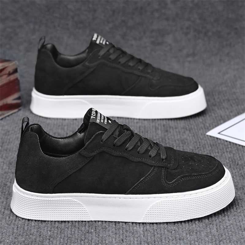 Damen modische Sneakers aus hochwertigem Wildleder mit atmungsaktivem Innenfutter R&B