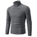 Herren Rollkragenpullover aus hochwertiger Rippenstrickqualität R&B