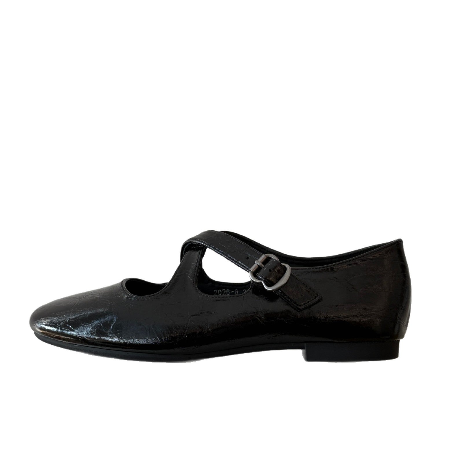 Damen Elegante Mary Jane Ballerinas mit modischem Riemchen und bequemem Fußbett R&B