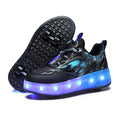 Damen LED Leuchtschuhe mit Rollerskate-Funktion