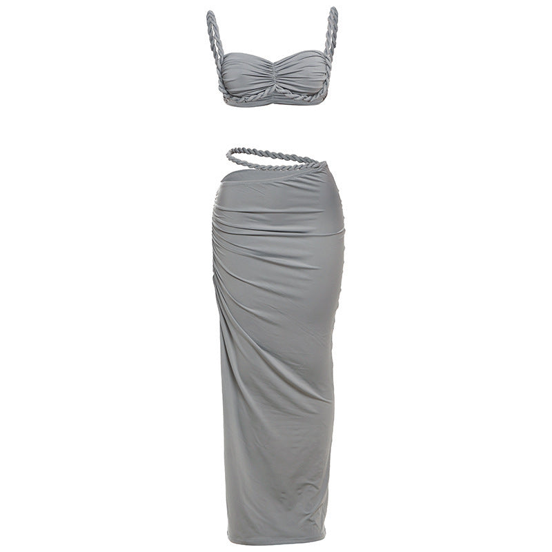 Damen Bikiniset mit elegantem Wickelrock R&B