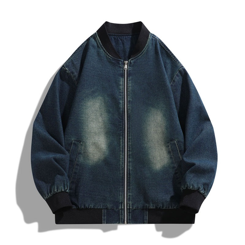 Herren entspannte Baumwolljacke im lässigen Stil R&B