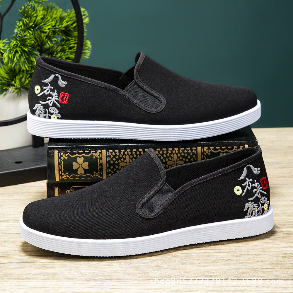 Damen lässige Slip-On Sneakers R&B