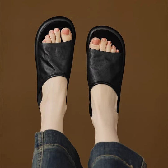 Damen offene Clogs mit elegantem Design und komfortablem Fußbett R&B