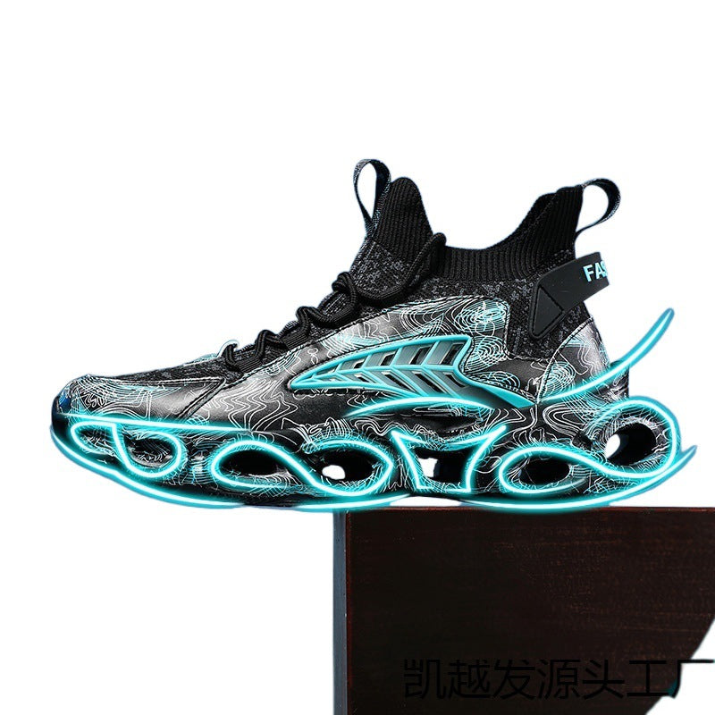 Damen Sportliche Laufsneaker mit innovativer Dämpfungstechnologie und elastischem Obermaterial R&B