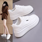 Damen chunky Sneakers mit extrahohen Laufsohlen und eleganter Optik R&B