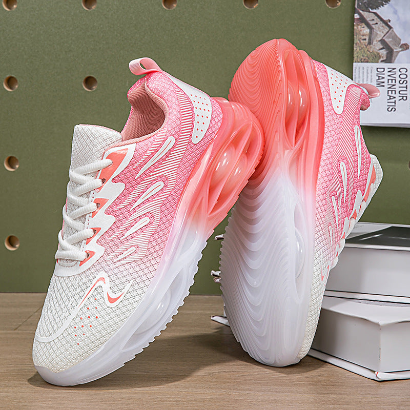 Damen Sneakers mit atmungsaktiver Mesh-Oberfläche und stoßdämpfender Sohle R&B