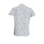 Damen Bluse mit floralem Muster und Rüschenärmeln R&B