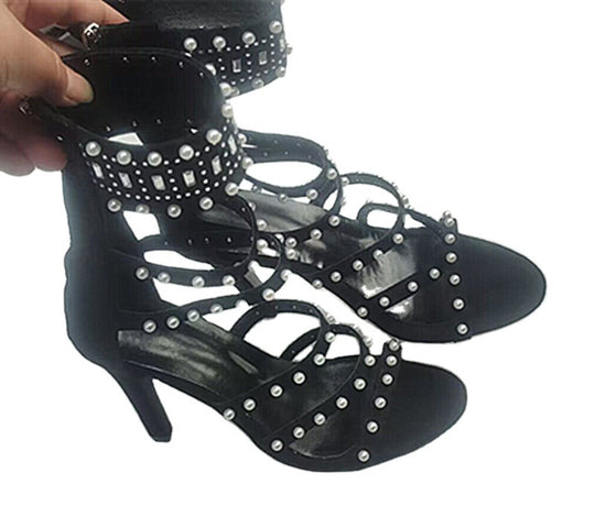 Damen elegante Stilettosandalen mit modischen Applikationen R&B