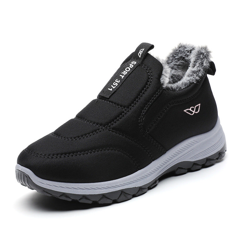 Damen gefütterte Slip-On Freizeitschuhe R&B