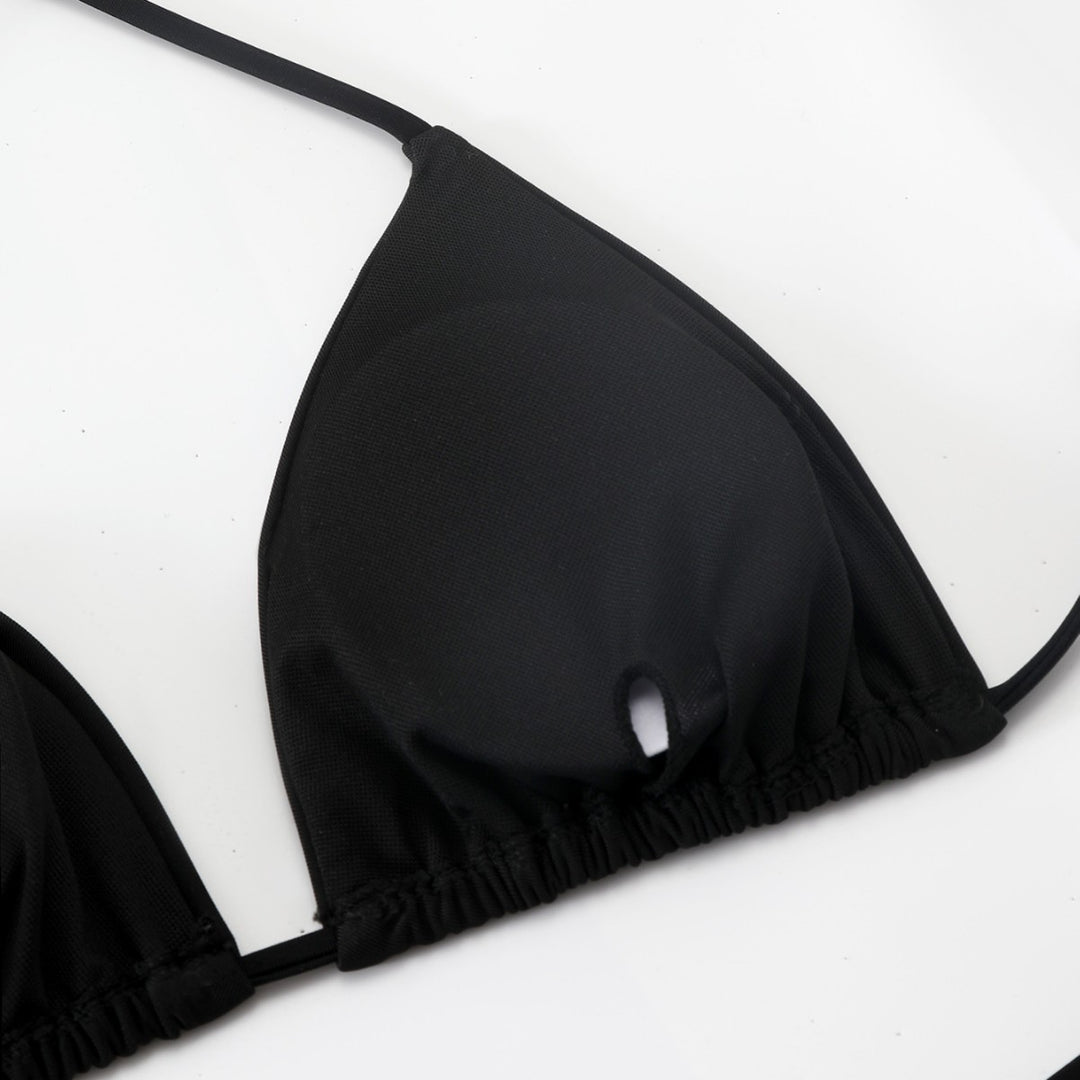 Damen strandtaugliches Kaftan-Set mit modischem Palmendruck R&B