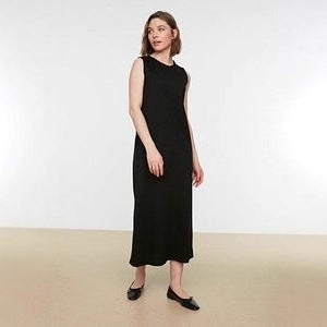 Damen Maxikleid aus weichem und leichtem Jersey R&B