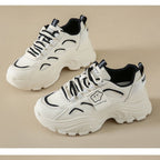 Damen Chunky Sneakers mit ergonomischer Sohle und atmungsaktiven Einsätzen R&B
