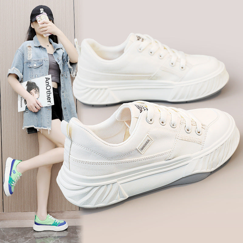 Damen modische Sneakers mit atmungsaktiver Oberflächenstruktur und komfortabler Sohle R&B
