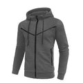 Herren stylische Jacke mit strukturiertem Design und praktischem Reißverschluss R&B