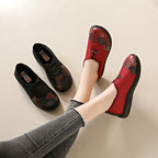 Damen komfortable Slip-On Schuhe mit einzigartigem kreativen Design