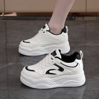 Damen Sportliche Sneaker mit erhöhtem Absatz R&B