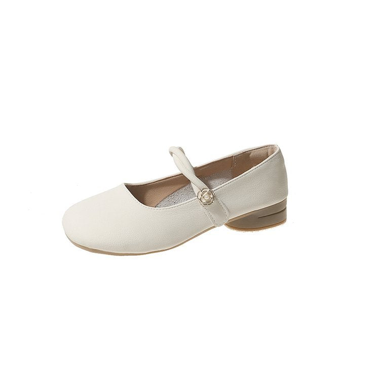 Damen Mary Jane Ballerinas mit dekorativem Riemen und komfortablem Fußbett R&B