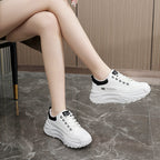Damen modische Chunky Sneakers mit gepolsterter Sohle und stoßdämpfendem Design R&B