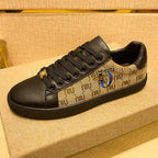 Damen Modische Sneakers mit buntem Muster und luxuriösen Details R&B