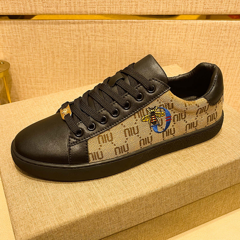 Damen Modische Sneakers mit buntem Muster und luxuriösen Details R&B