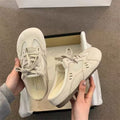 Damen Sportliche Freizeitschuhe mit atmungsaktiver Netzstruktur und gepolstertem Fußbett