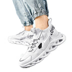 Damen Schnür-Sneakers mit atmungsaktivem Obermaterial und innovativem Dämpfungssystem R&B