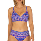 Damen Hochgeschnittener Bikini mit anspruchsvollem Verstärkungselement R&B