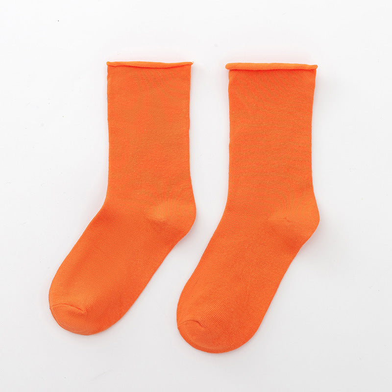 Damen Komfortable Baumwollsocken im klassischen Stil R&B