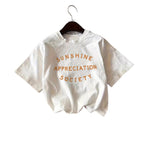 Damen oversized Bachelorette T-Shirt mit exklusivem Print R&B