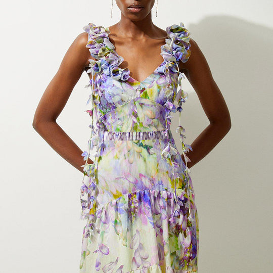 Damen Einteiler Badeanzug mit elegante Rüschendetails R&B