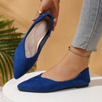 Damen Elegante Ballerinas mit flexiblem Fußbett und spitz zulaufendem Design R&B