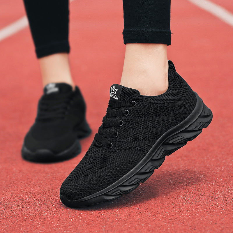Damen Atmungsaktive Lauf-Sneaker mit flexiblem Sohlenprofil und dämpfendem Fußbett