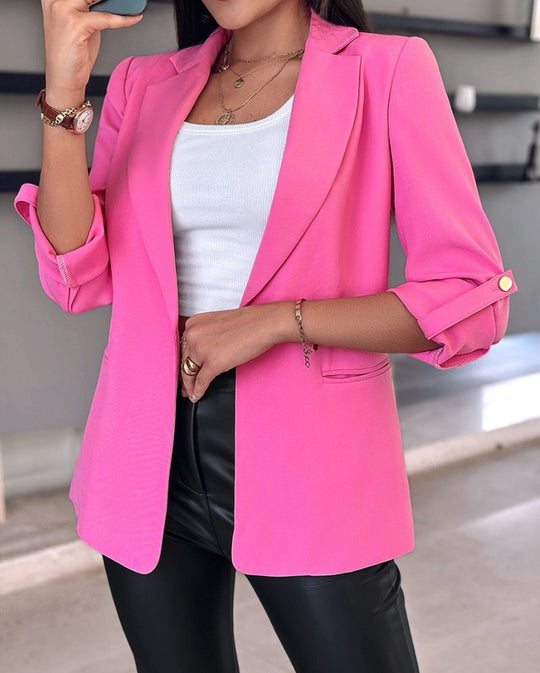 Damen Elegante und modische Blazerjacke mit perfekter Passform R&B