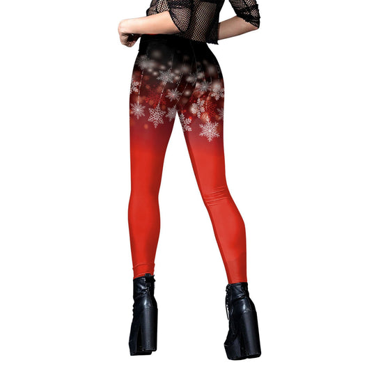 Damen Leggings im festlichen Design R&B