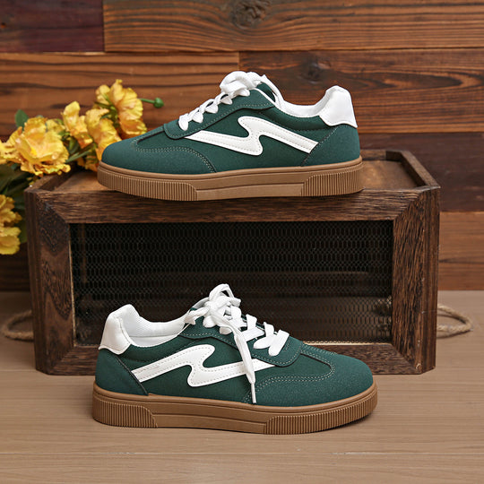 Damen Sportliche Sneakers mit innovativer Farbkombination R&B