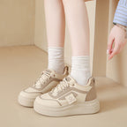Damen modische Plateau-Sneaker mit sportlicher Dämpfungstechnologie R&B